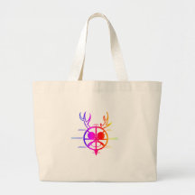 Rainbow Horned God Bag