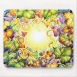 Rainbow Ivy Eye Mouse Pads