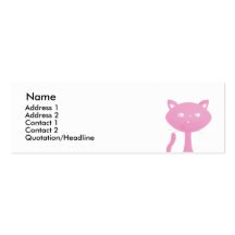 Rainbow Kitties Business Card Templates