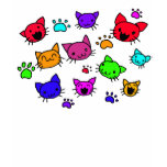 rainbow kitties t-shirts