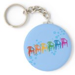 Rainbow Lawn Chairs keychains