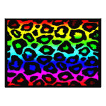 rainbow_leopard_print-altered personalized invitation