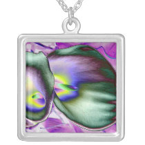 Rainbow Lilies Necklace