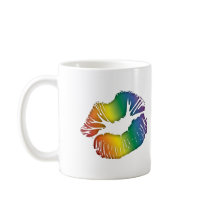 Rainbow Lips 3 Mugs