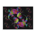Rainbow Lizards Postcards