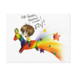 Rainbow Llama postcards