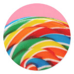 Rainbow Lollipop Close-Up stickers