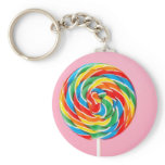 Rainbow Lollipop keychains