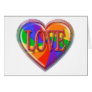Rainbow Love Greeting Cards