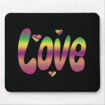 Rainbow Love Mousepad