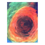 Rainbow Maelstrom Postcard