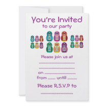 Rainbow Matryoshka Owls