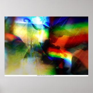 Rainbow Messenger by Rowan Blair Colver Poster