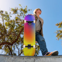 rainbow mix skate board decks