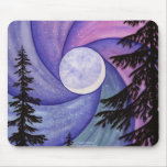 Rainbow Moon mouse pad by Sonya Ireland