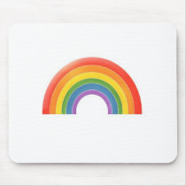 Rainbow mousepad...add your own text if you like