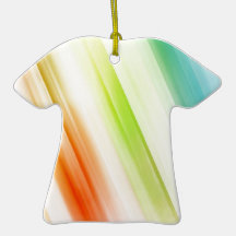 Rainbow Multi coloured Customise Ornaments