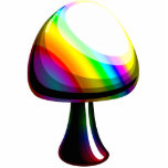 Rainbow mushroom photo sculpture photo sculptures