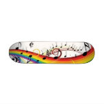 Rainbow Music Board skateboards