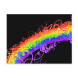 Rainbow Nebula Vector Rainbow postcards