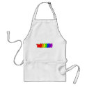 Rainbow Norwegian Forest aprons
