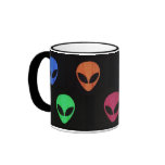 Rainbow of Aliens Mug *Customise*