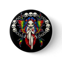 "Rainbow Of Bones" Button