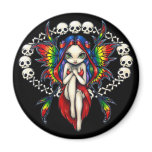 "Rainbow of Bones" Magnet