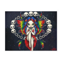 "Rainbow of Bones" Postcard