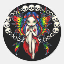 "Rainbow of Bones" Sticker