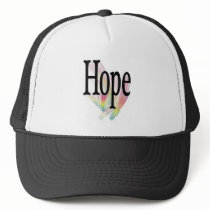 Rainbow of Hope Trucker Hats