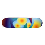 Rainbow Orbs Skateboard