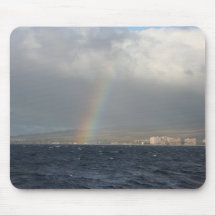 Rainbow Over Hawaiian Mouse Pads
