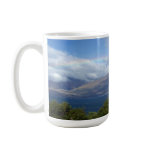 Rainbow over Lake Wanaka, New Zealand Coffee Mugs