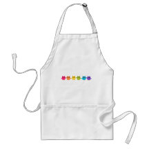 Rainbow Owls Aprons
