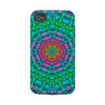 Rainbow patterns abstract iPhone 4 case-mate case