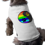 Rainbow Paw Yin Yang pet clothing