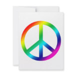 Rainbow Peace invitations