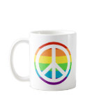 Rainbow Peace Mugs