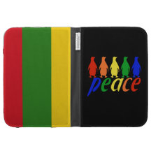Rainbow Peace Penguins Cases For Kindle