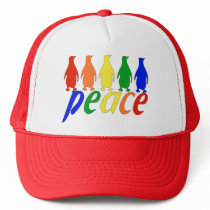 Rainbow Peace Penguins