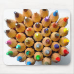Rainbow pencils mousepads