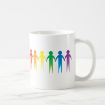 Rainbow People Coffee Mug