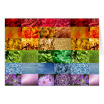 Rainbow Photo Collage Card