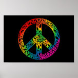 Rainbow Pieces of Peace posters