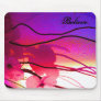 rainbow pink flowers, Believe... Mousepad