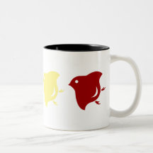 rainbow plover mug