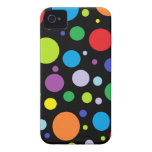 Rainbow Polka Dot iPhone 4 Case