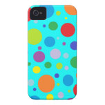 Rainbow Polka Dot iPhone 4 Case