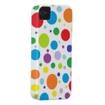 Rainbow Polka Dot iPhone 4 Case